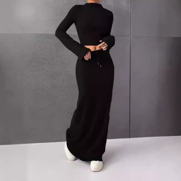 Loose Long Sleeve Dress Set Loose Long Sleeve Dress Set