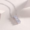 Moissanite Pendant Set Moissanite Pendant Set