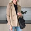 Double Breasted Lapel Jacket