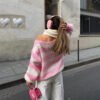 Loose Striped Pullover