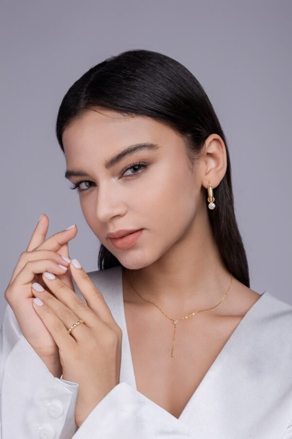 Moissanite Pendant Necklace Set Moissanite Pendant Necklace Set