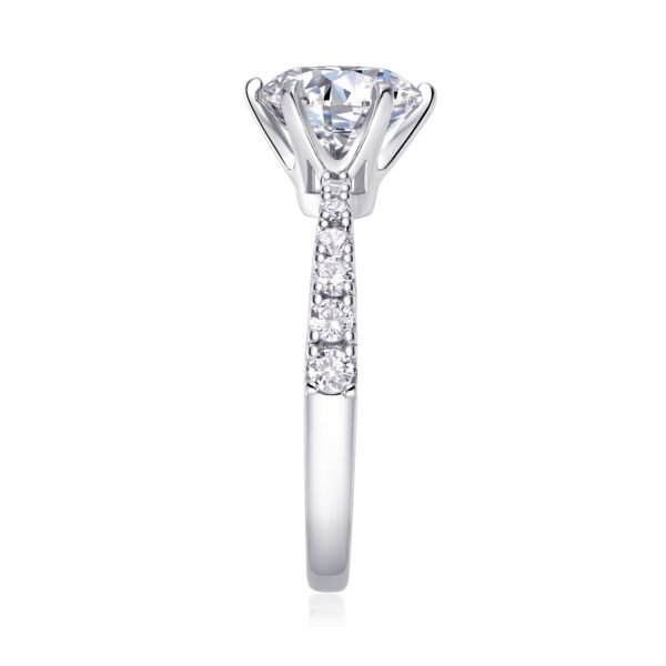Large Diamond Moissanite Ring Large Diamond Moissanite Ring