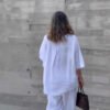 Solid Cotton Linen Trousers Solid Cotton Linen Trousers