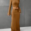 Loose Long Sleeve Dress Set Loose Long Sleeve Dress Set