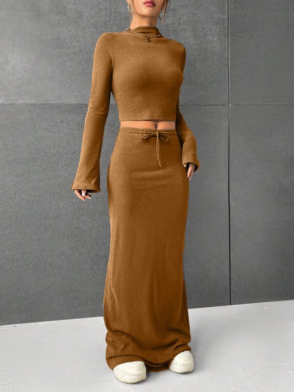 Loose Long Sleeve Dress Set Loose Long Sleeve Dress Set