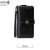 RFID Blocking Long Zipper Wallet
