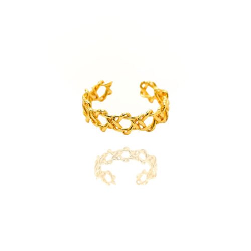Gold Celtic Knot Band