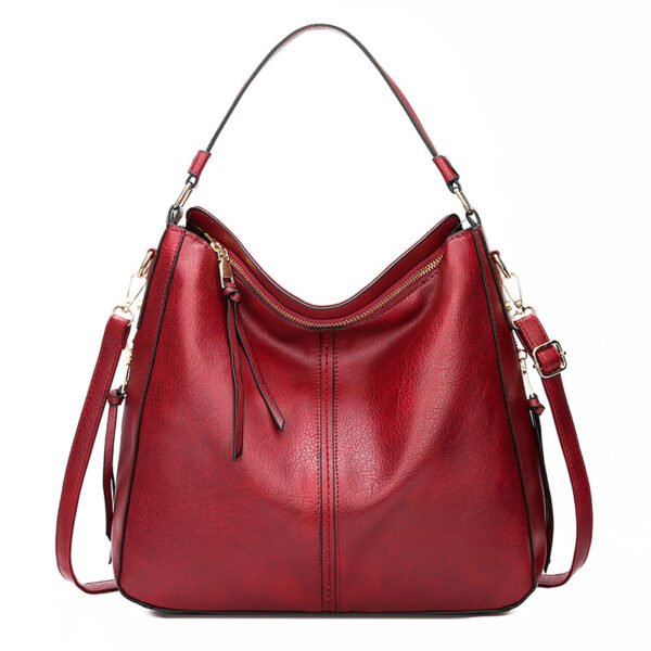 Zipper Bucket Bag