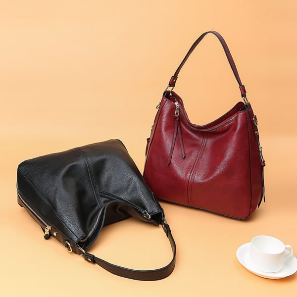 Zipper Bucket Bag