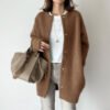 Loose Round Neck Cardigan Loose Round Neck Cardigan