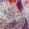 Purple Printed Viscose Scarf