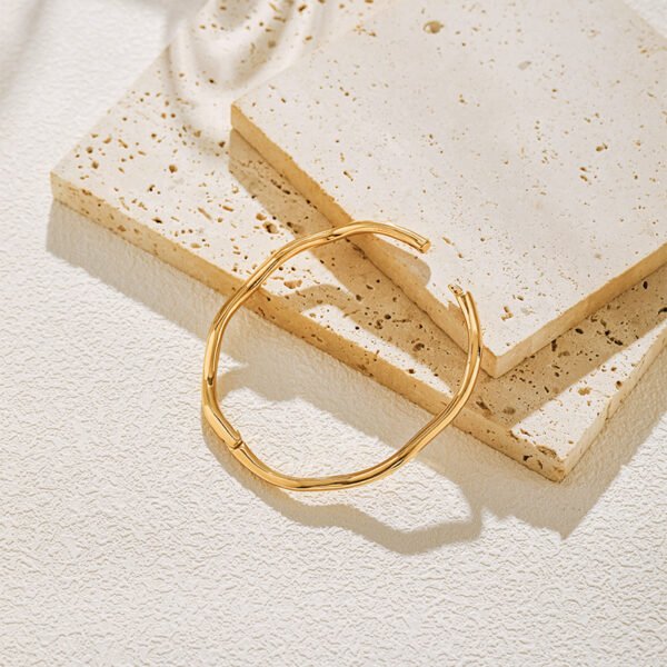 Simple Golden Bangle