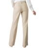 High Waist Elastic Straight Pants