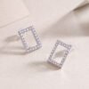 Moissanite Stud Earring Set Moissanite Stud Earring Set