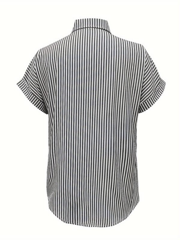 Striped Cotton Blouse