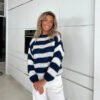 Loose Striped Pullover