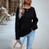 Simple Round Neck Sweater Simple Round Neck Sweater