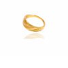 Gold Dome Croissant Band Ring Gold Dome Croissant Band Ring