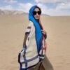 Contrast Color Artificial Cashmere Scarf Contrast Color Artificial Cashmere Scarf