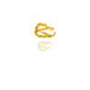 24k Gold Open Ring