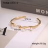 Stainless Steel Opening Bracelet