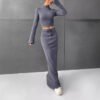 Loose Long Sleeve Dress Set Loose Long Sleeve Dress Set