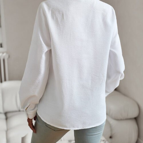 5911a004-f182-4dac-9dd3-c2df3b91187d Striped Ruffle Blouse