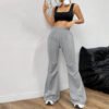 5f529718-7701-4aef-931c-9f89813ad064 Wide Leg Drawstring Pants