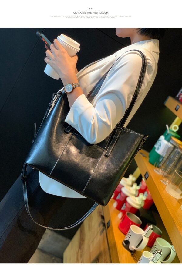 Cowhide Leather Tote