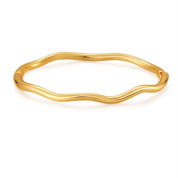 Simple Golden Bangle