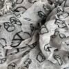 Black & White Print Viscose Scarf
