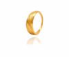 Gold Dome Croissant Band Ring Gold Dome Croissant Band Ring
