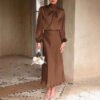 Satin Halterneck Dress