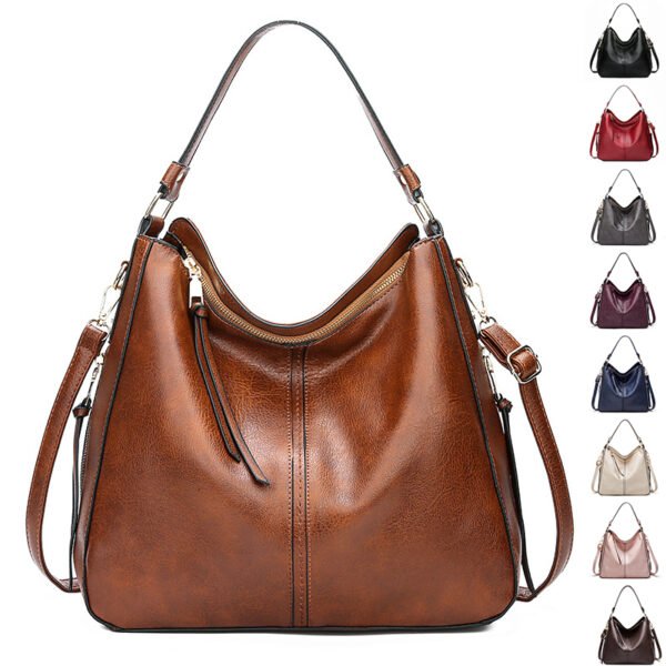 Zipper Bucket Bag