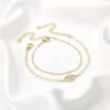 Dainty Gold Layered Bracelet