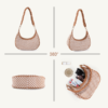Woven Hobo Tote