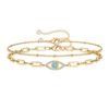 Dainty Gold Layered Bracelet