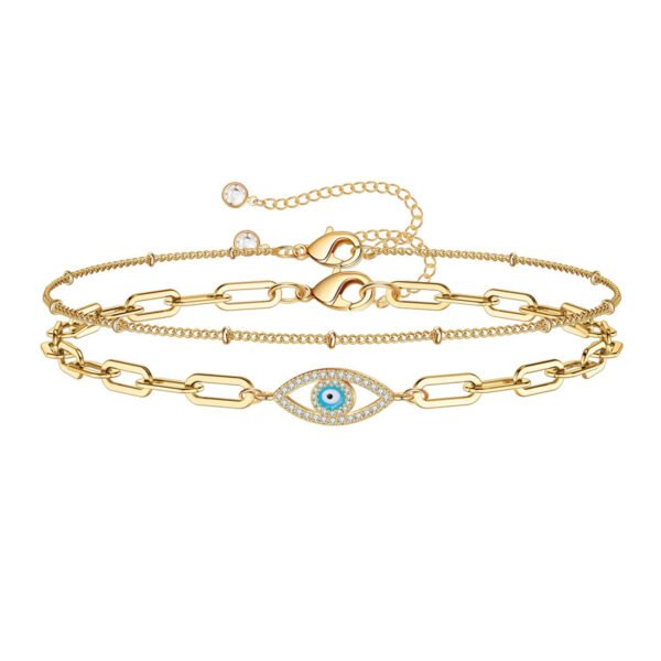 Dainty Gold Layered Bracelet