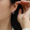 Moissanite Stud Earring Set Moissanite Stud Earring Set