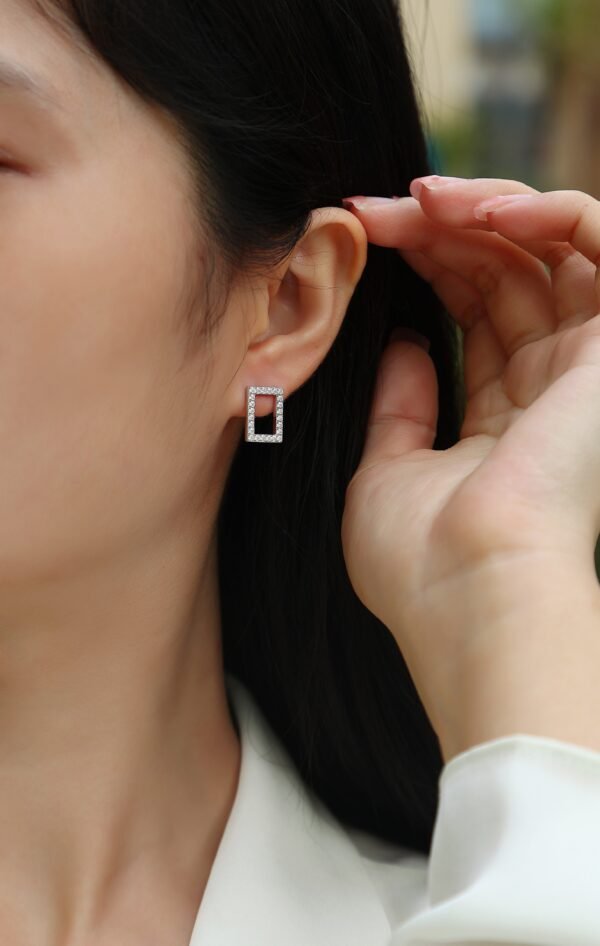 Moissanite Stud Earring Set Moissanite Stud Earring Set