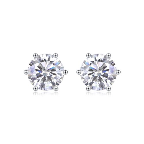 Mosan Diamond Stud Earrings