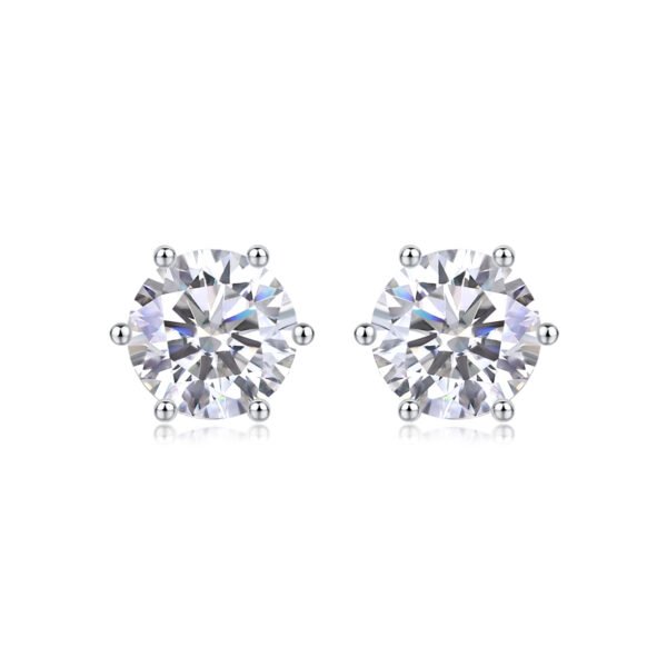 Mosan Diamond Stud Earrings