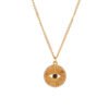 Minimalist Black Eyes Necklace