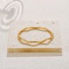 Simple Golden Bangle