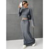 Loose Long Sleeve Dress Set Loose Long Sleeve Dress Set