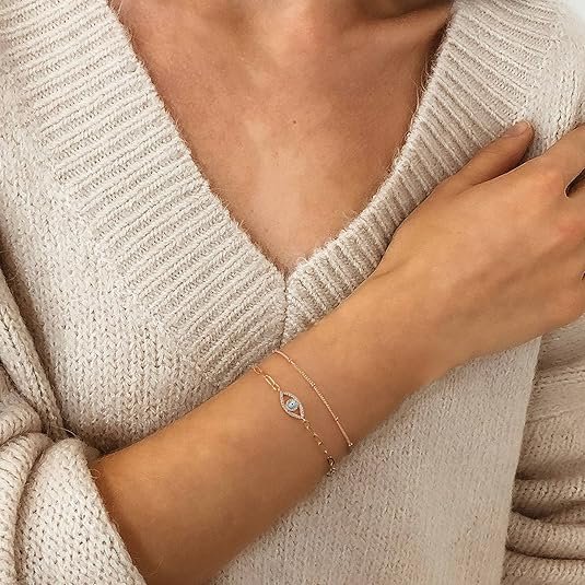 Dainty Gold Layered Bracelet