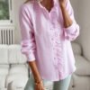 Striped Ruffle Blouse Striped Ruffle Blouse