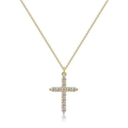 Small Cross Pendant Necklace