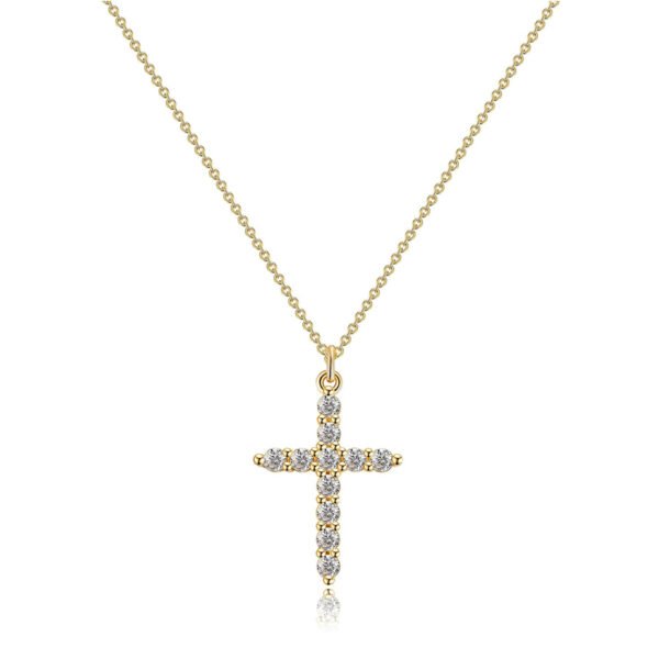 Small Cross Pendant Necklace