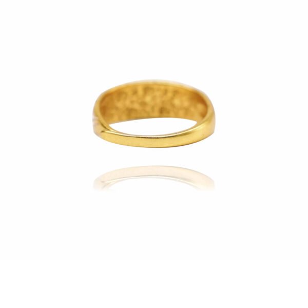 Gold Dome Croissant Band Ring Gold Dome Croissant Band Ring